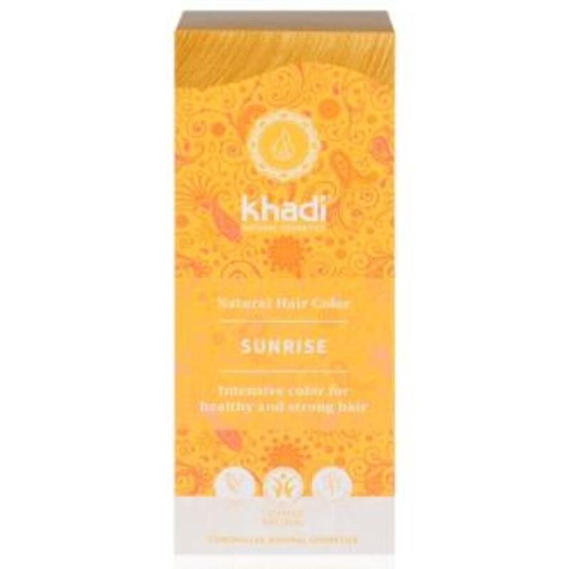 Tinte Vegetal Rubio Amanecer Miel KHADI 100 gr