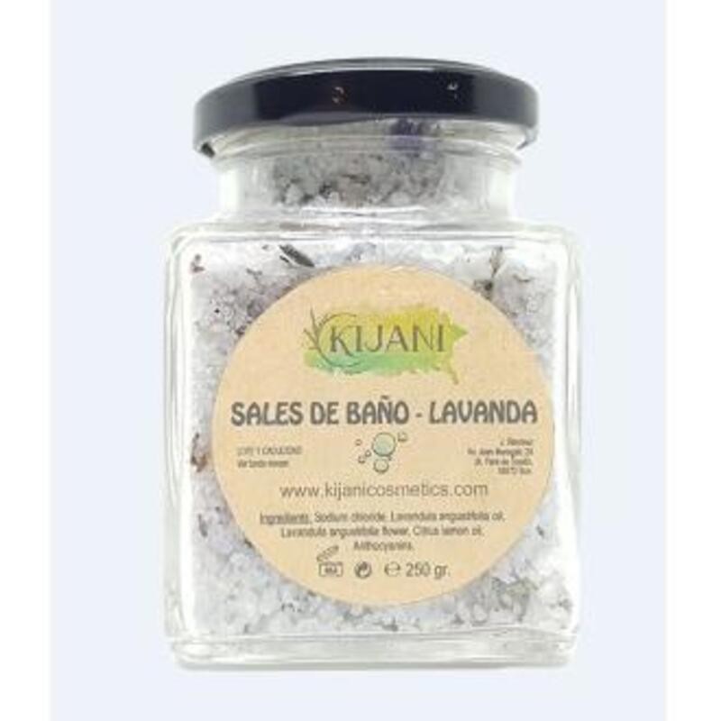 Sales de Baño Lavanda KIJANI 250 gr