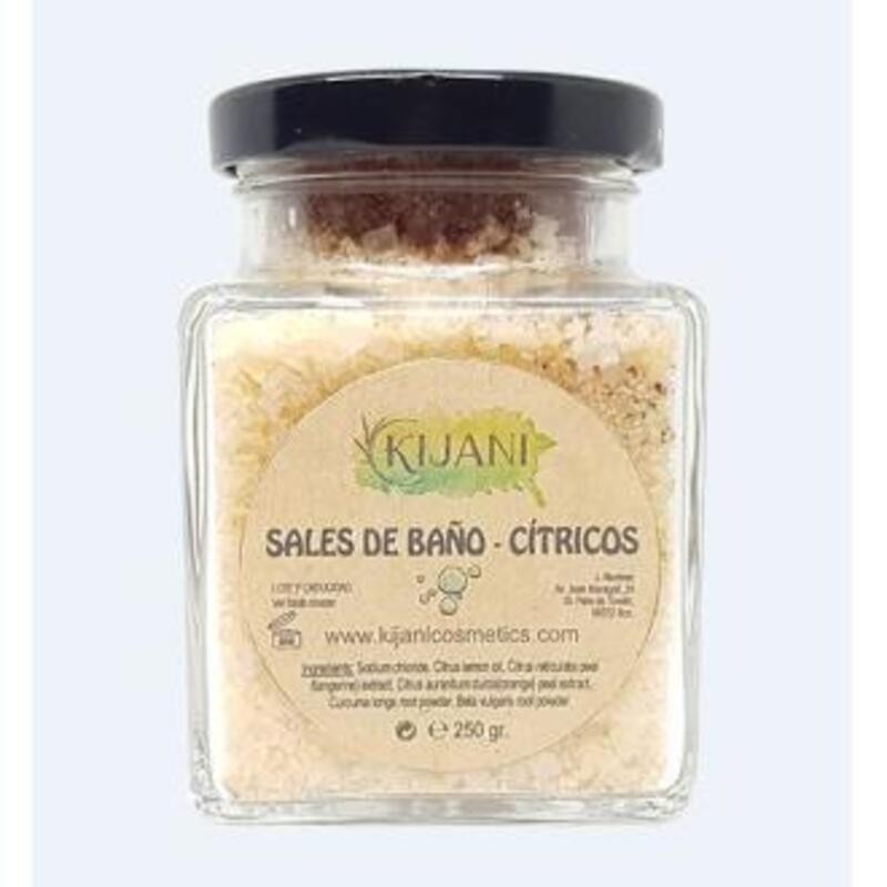 Sales de Baño cítricos KIJANI 250 gr