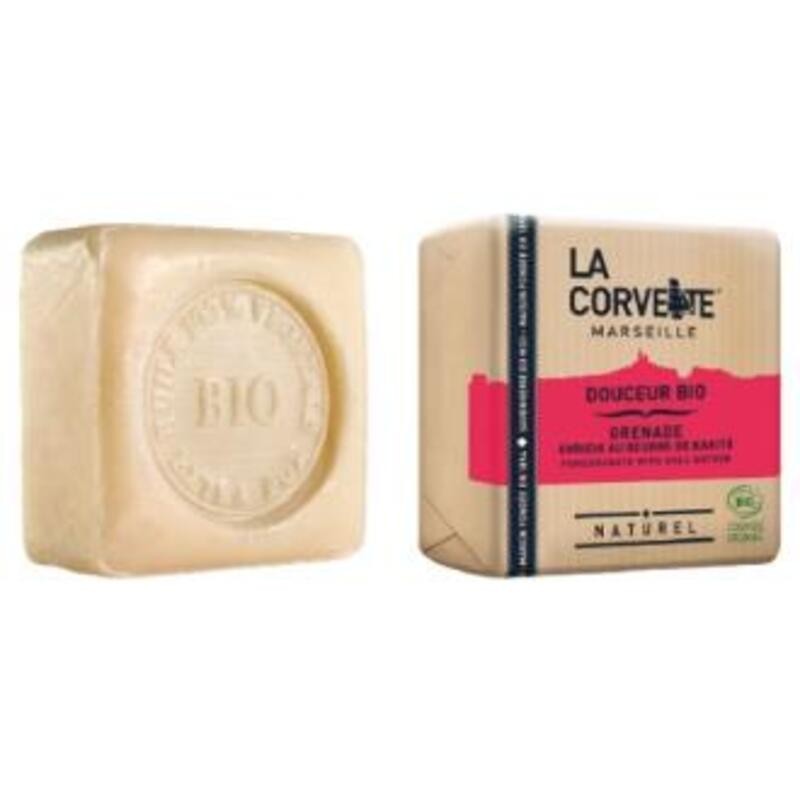 Pastilla de jabón Granada y Karité LA CORVETTE 100 gr