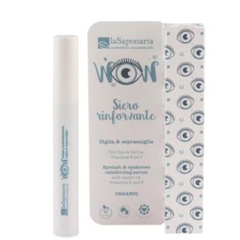 Serum Wow Fortalecedor Pestañas y Cejas LA SAPONARIA 10 ml