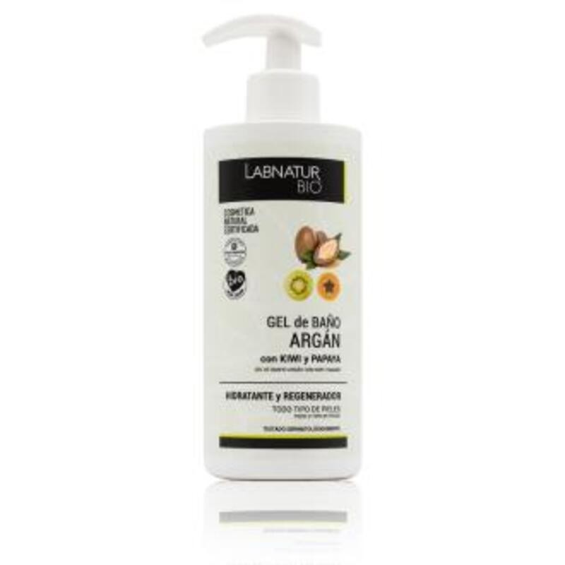 Gel Baño Argán, Kiwi, Papaya LABNATUR 450 ml