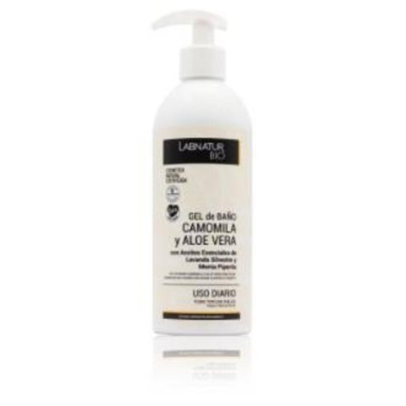 Gel de Baño Camomila & Aloe LABNATUR BIO 450 ml