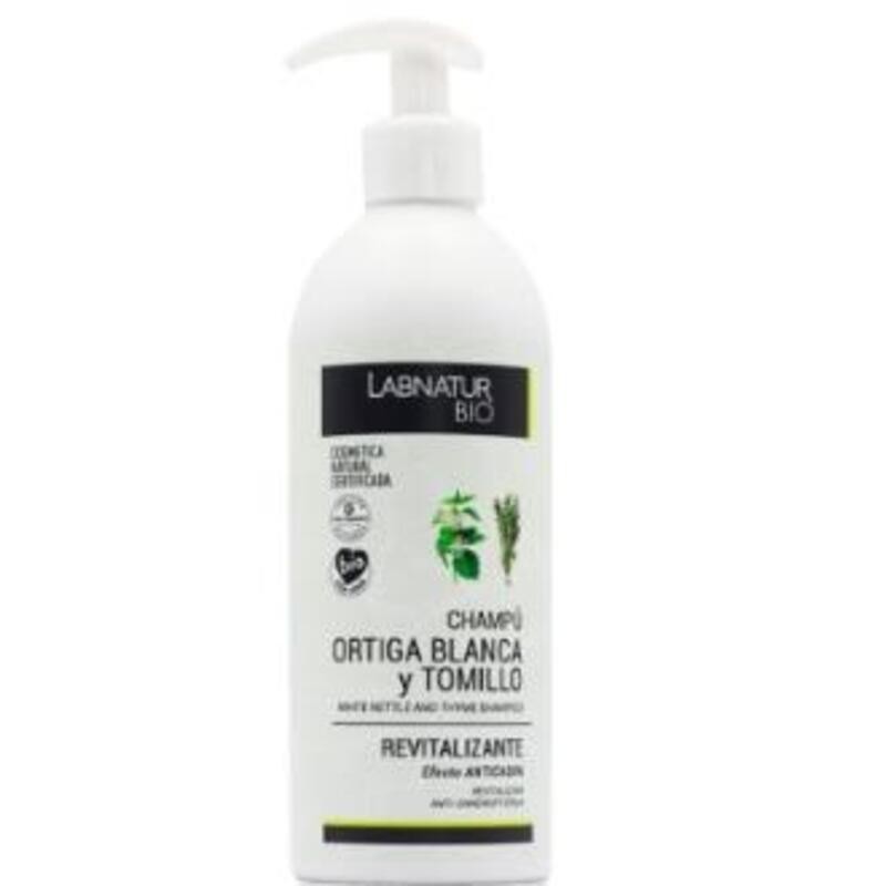 Champú Revitalizante Ortiga blanca-Tomillo LABNATUR 400 ml