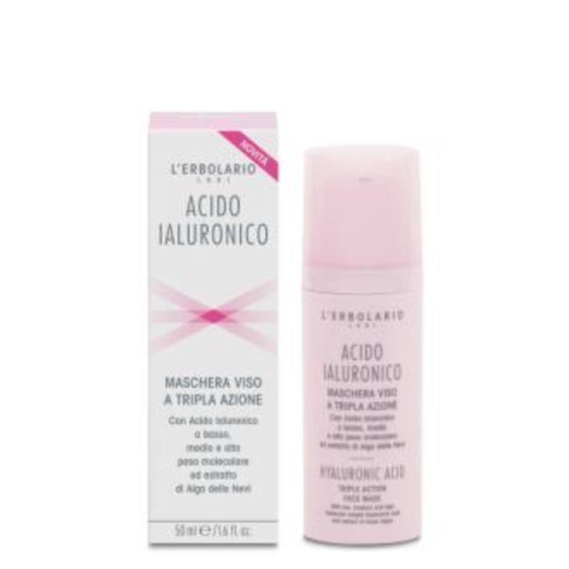 Acido Hialurónico Mascarilla Facial Triple Acción L'ERBOLARIO 50 ml