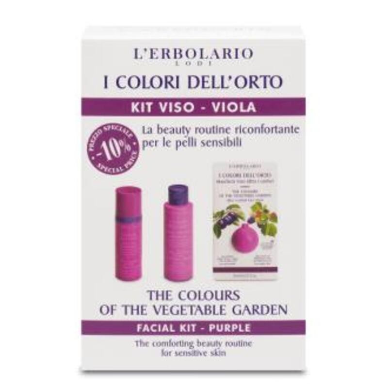 Colores del Huerto Kit cara Agua Micelar Mascarilla Crema L´ERBOLARIO