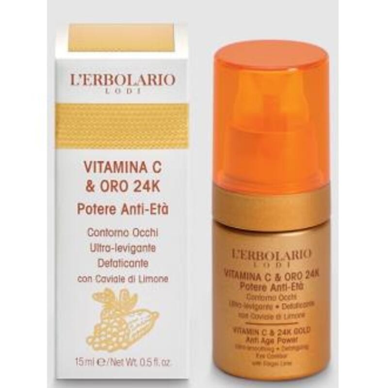 Vitamina C Oro Contorno de ojos L'ERBOLARIO 15 ml
