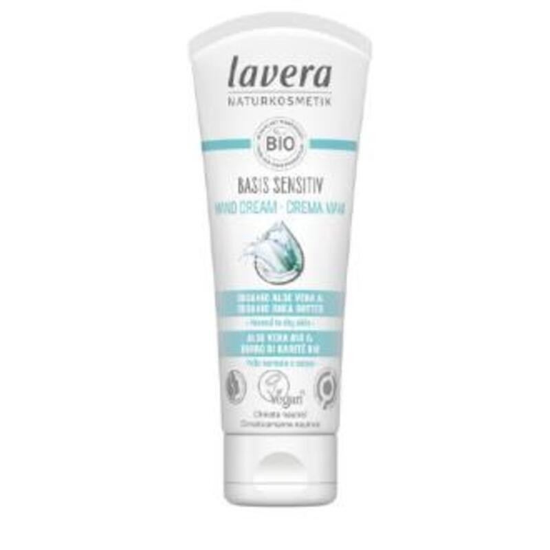 Basis Sensitiv Crema Manos Aloe LAVERA 75 ml