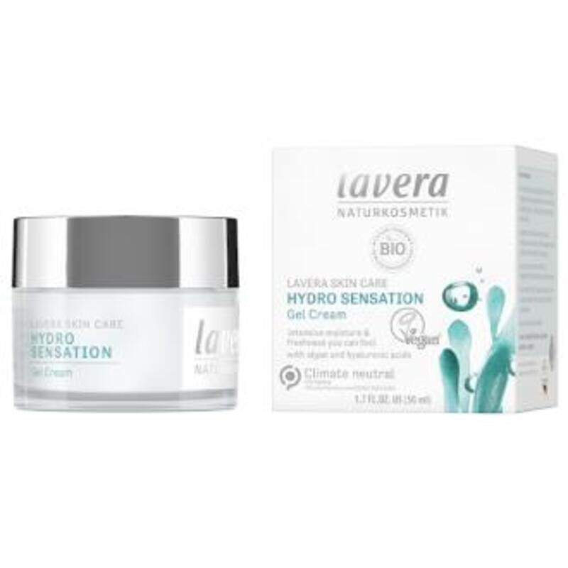 Crema Gel Hydro Sensation algas-hialurónico LAVERA 50 ml