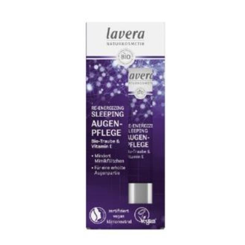 Sleeping Contorno de ojos Reparador Uva-Vitamina E LAVERA 15 ml