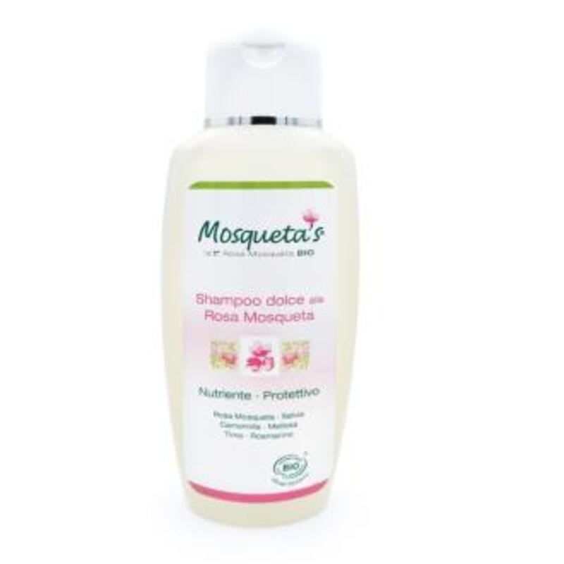 Champú suave Rosa Mosqueta MOSQUETA'S 200 ml