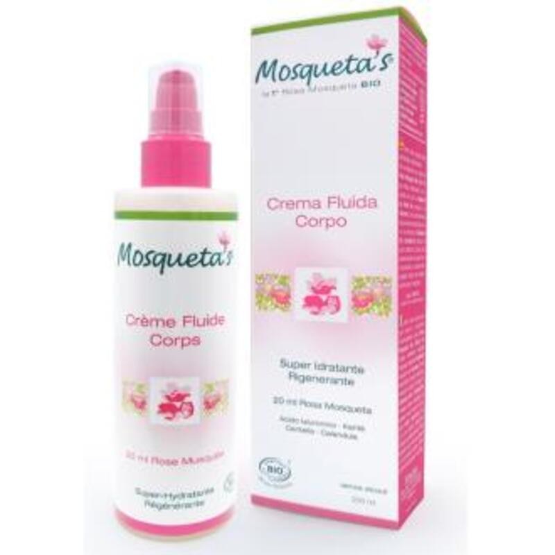 Crema Corporal Fluida Rosa Mosqueta MOSQUETA'S 200 ml