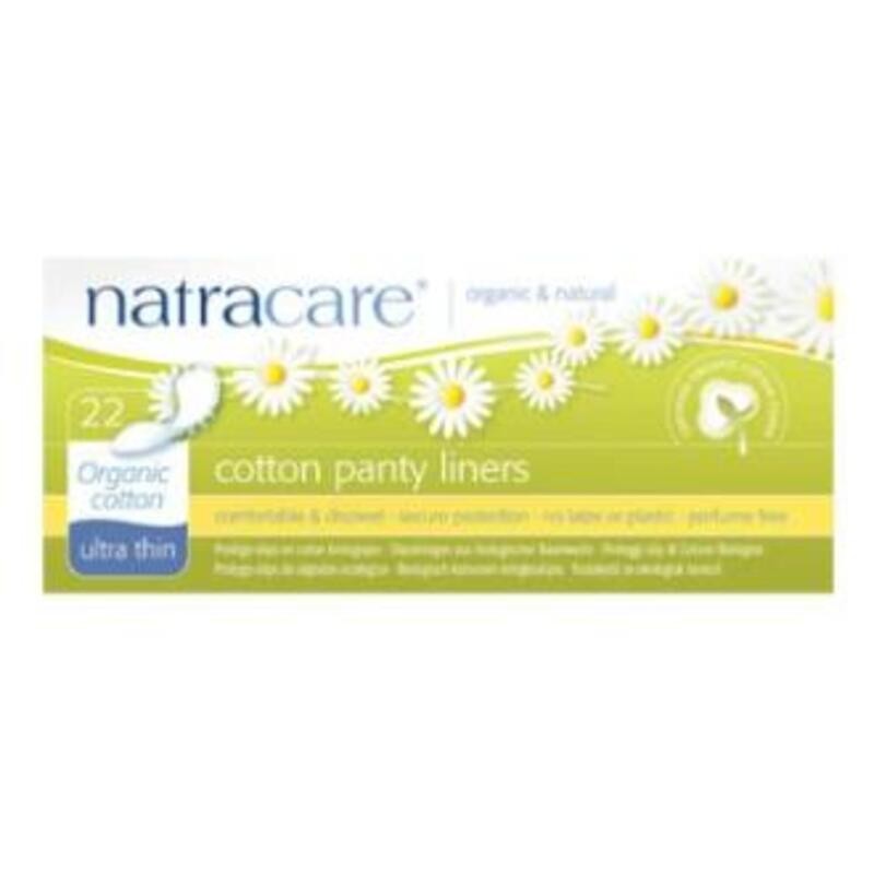 Salvaslip 100% algodón NATRACARE 22 uds