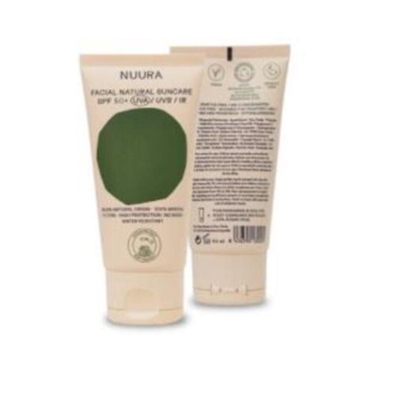 Crema Solar Facial SPF50+ NUURA 50 ml