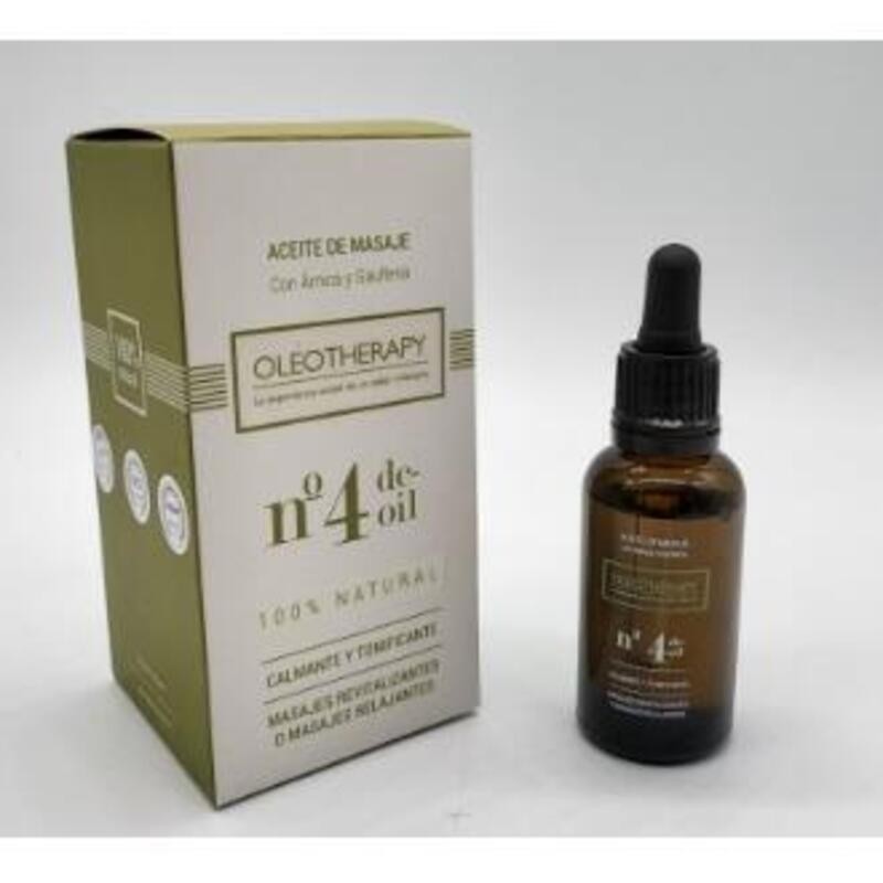 Aceite Descontracturante Nº4 con árnica OLEOTHERAPY 30 ml