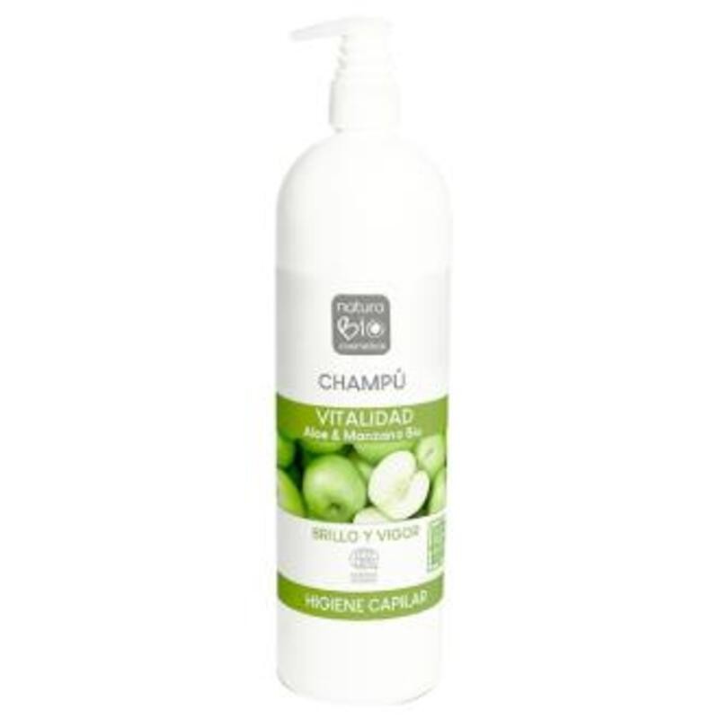 Champú Vitalidad Aloe&Manzana NATURABIO 740 ml