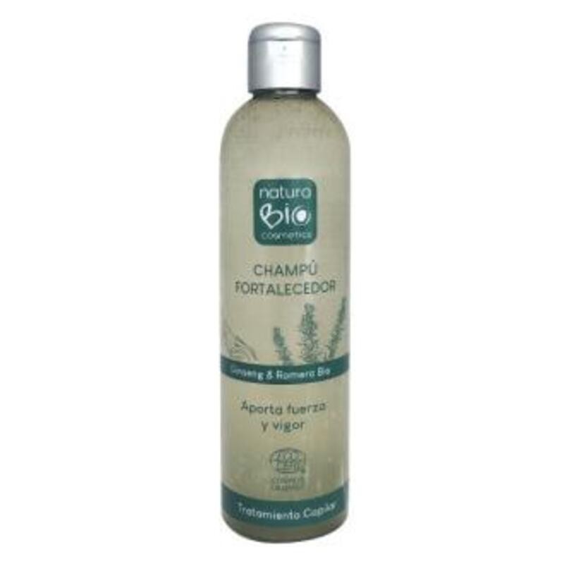 Champú Tratamiento Fortalecedor Ginseng-Romero NATURABIO 250 ml