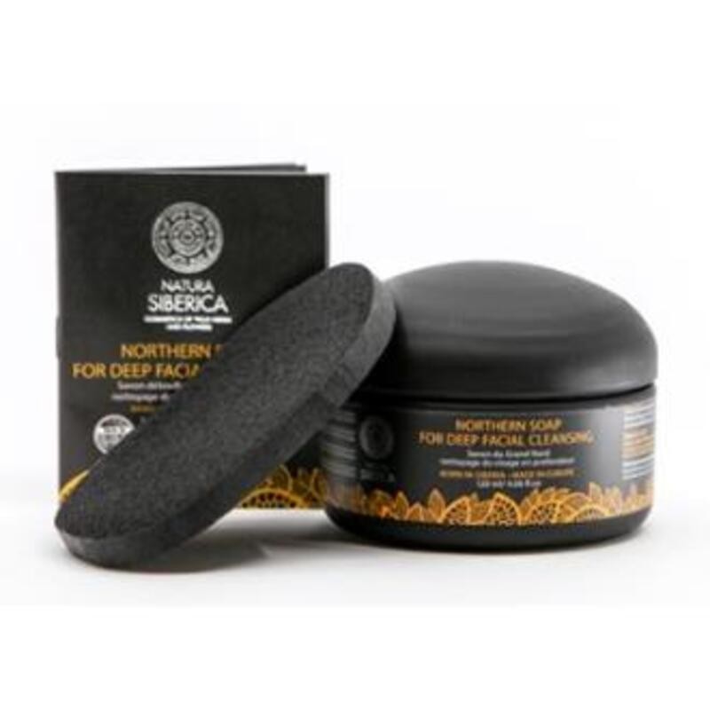 Northern Jabón Negro Detox Facial NATURA SIBERICA 120 ml