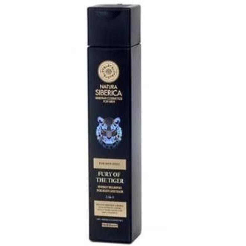 Fury of the tiger men Champu Energizante NATURA SIBERICA 250 ml