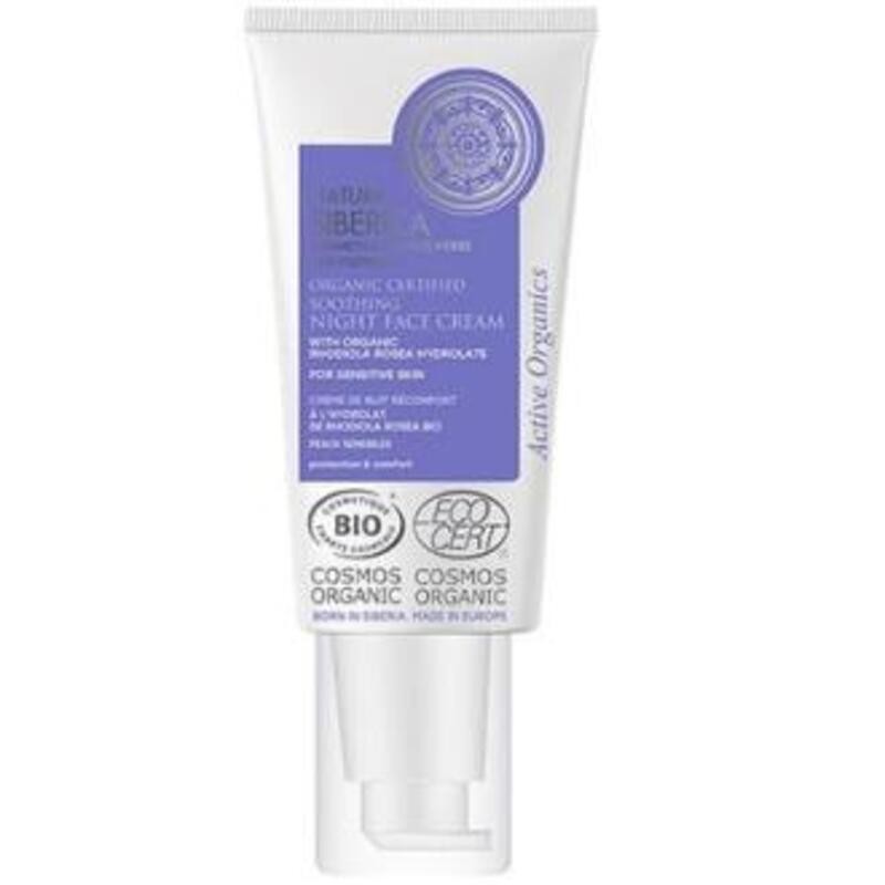 Crema Facial Noche calmante NATURA SIBERICA 50 ml