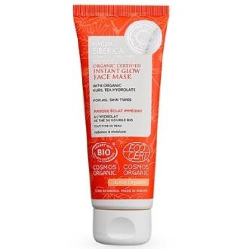 Mascarilla Facial Brillo instantáneo NATURA SIBERICA 75 ml