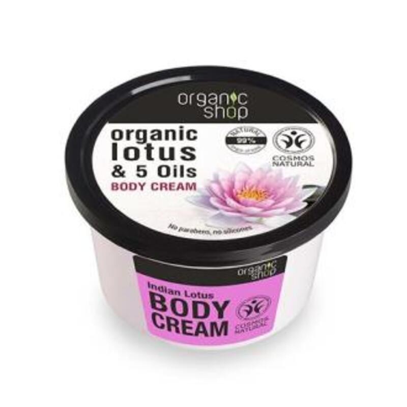 Crema Corporal Loto Indio ORGANIC SHOP 250 ml