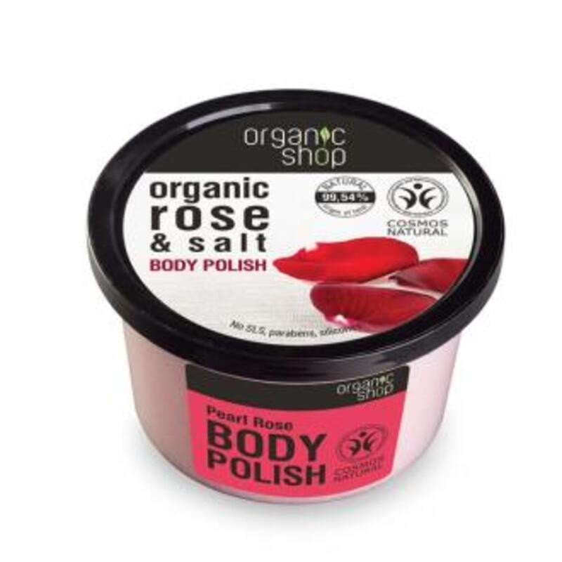 Exfoliante Corporal Perla Rosa ORGANIC SHOP 250 ml