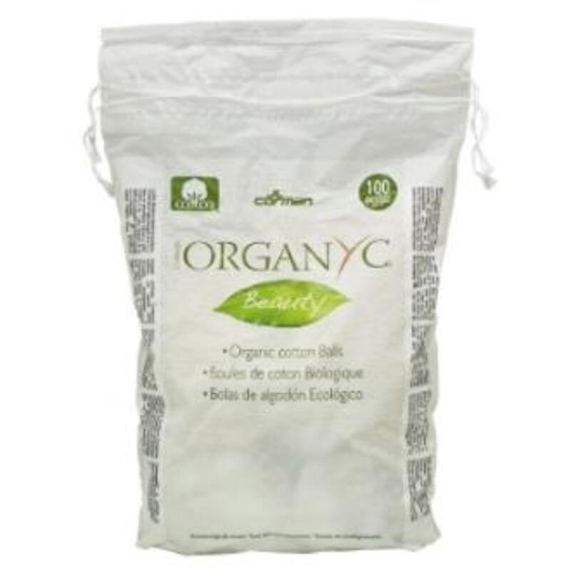 Bolas de Algodón ORGANYC 100 ud