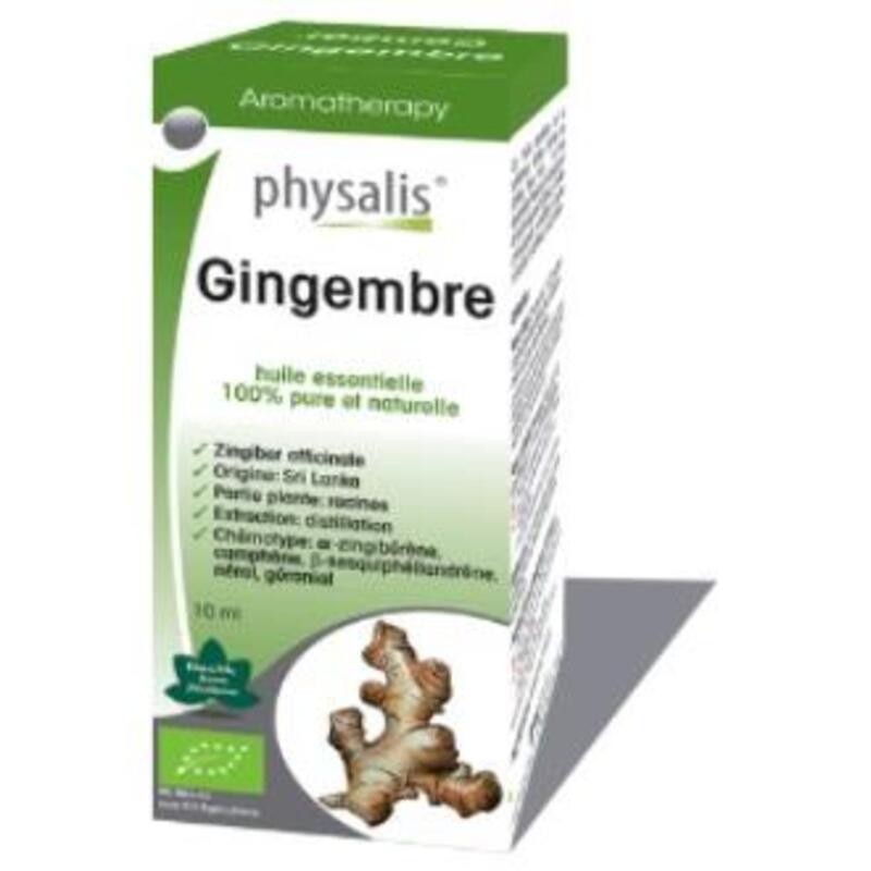 Aceite Esencial de Jengibre PHYSALIS 10 ml