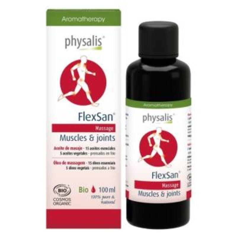 FlexSan Músculos y Articulaciones Aceite Masaje PHYSALIS 100 ml