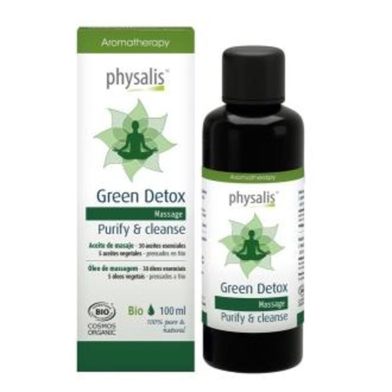 Green Detox Purifica y Limpia Aceite Masaje PHYSALIS 100 ml