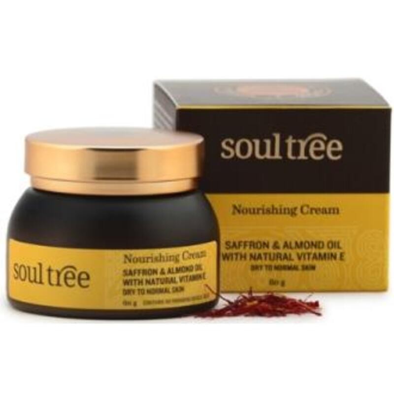 Crema Facial Nutritiva Azafran SOULTREE 60 gr