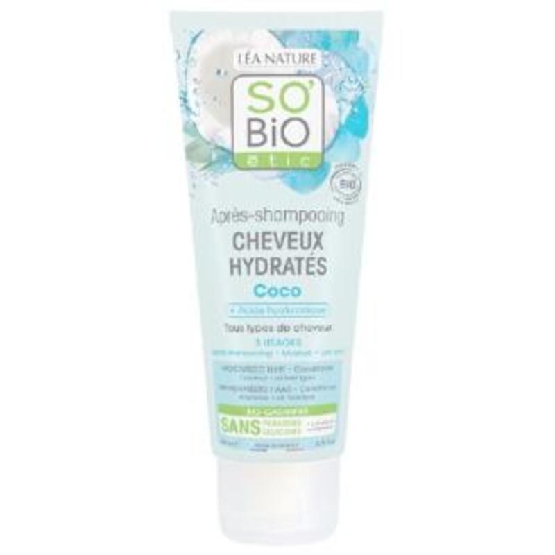 Acondicionador Hidratante Coco-Hialurónico SO'BIO ETIC 200 ml