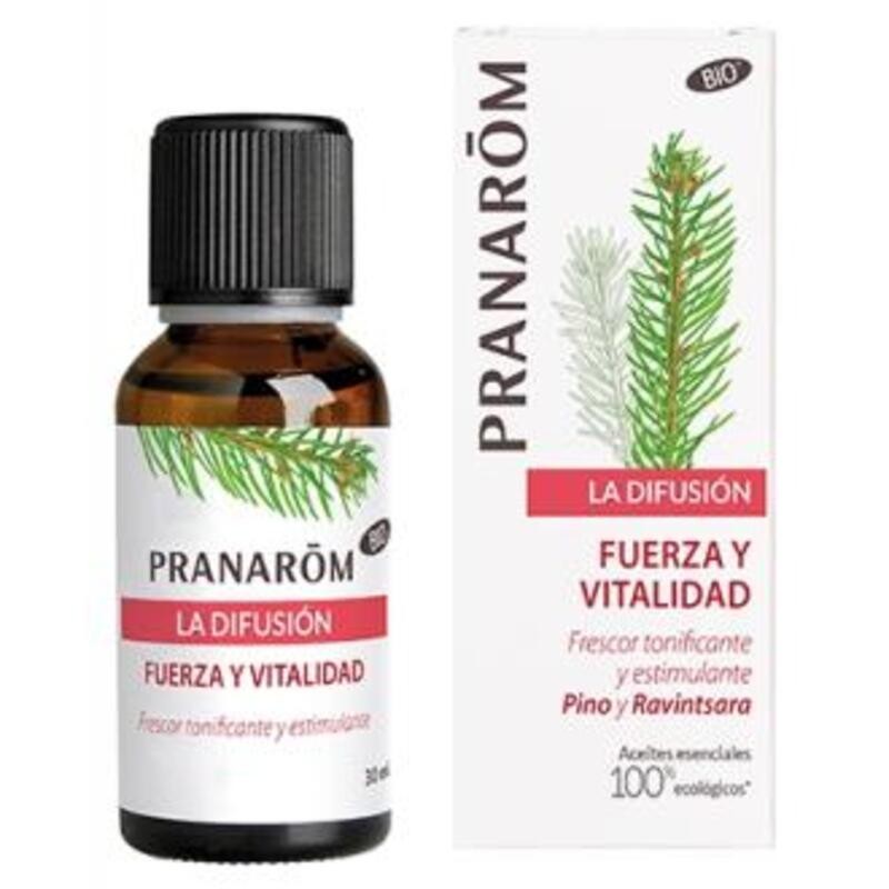 Aceite de Difusión Fuerza y Vitalidad PRANAROM 30 ml