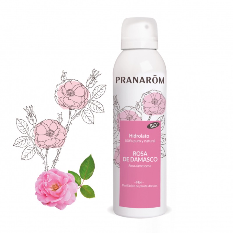 Hidrolato Rosa Damasco Spray PRANAROM 150 ml