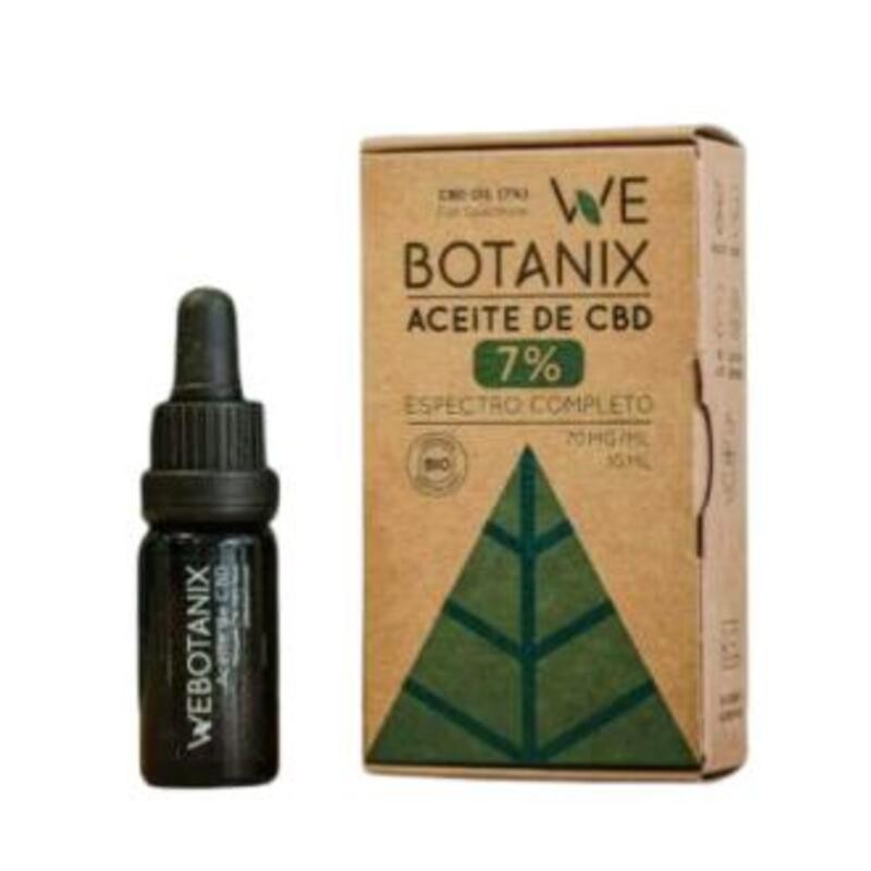 Aceite CBD 7% WEBOTANIX 10 ml