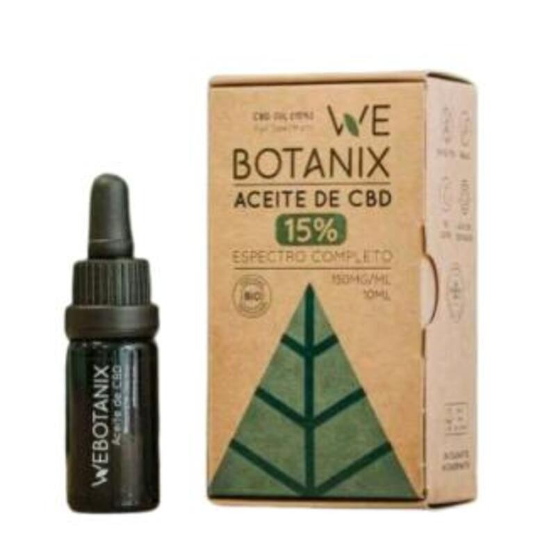 Aceite CBD 15% WEBOTANIX 10 ml