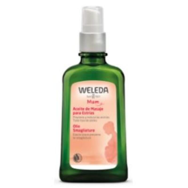 Aceite para masaje antiestrías WELEDA 100 ml