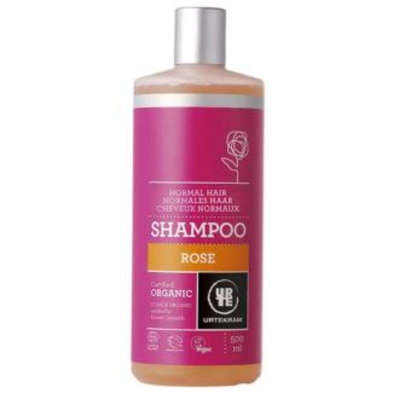 Champú Rosas Cabello Normal URTEKRAM 500 ml