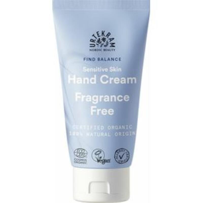 Fragrance Free Crema de Manos URTEKRAM 75 ml