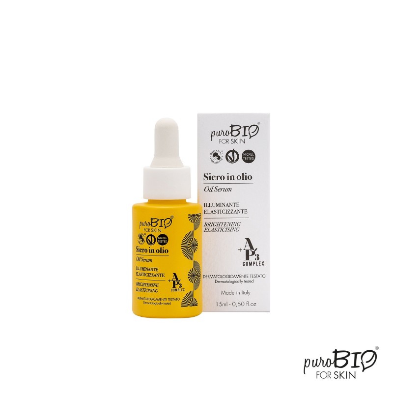 Serum Facial Iluminador Elastizante PUROBIO 15 ml