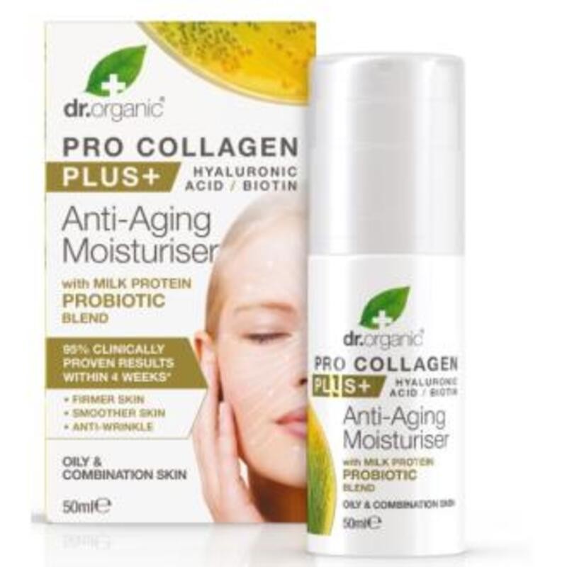 Crema Antiedad Pro Collagen Plus Probiotico DR ORGANIC 50 ml