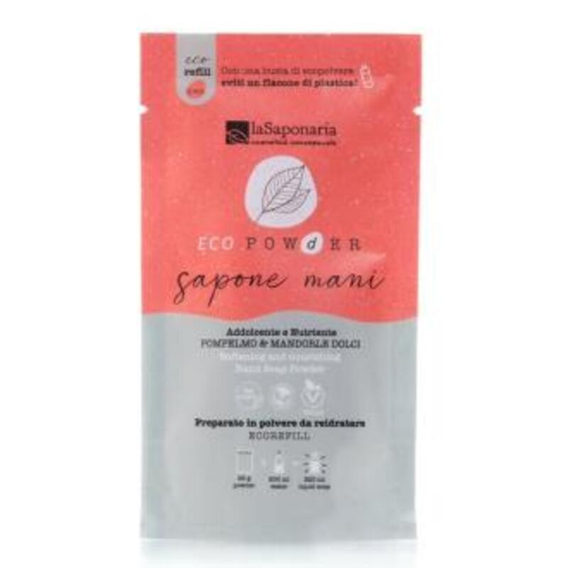 Jabón de Manos en polvo Pomelo y Almendras LA SAPONARIA 25 gr
