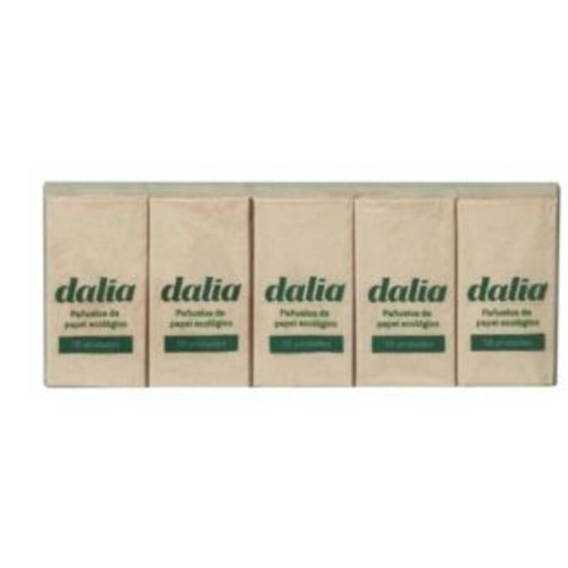Pañuelos de bolsillo sin blanquear DALIA 10 ud