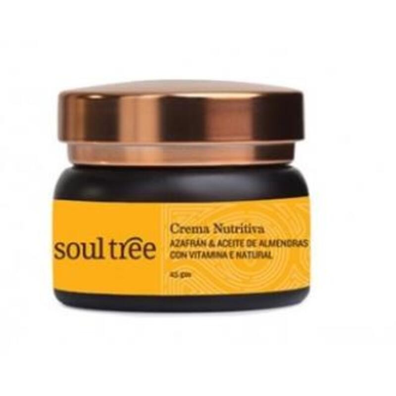 Crema Facial Nutritiva Azafrán SOULTREE 25 gr