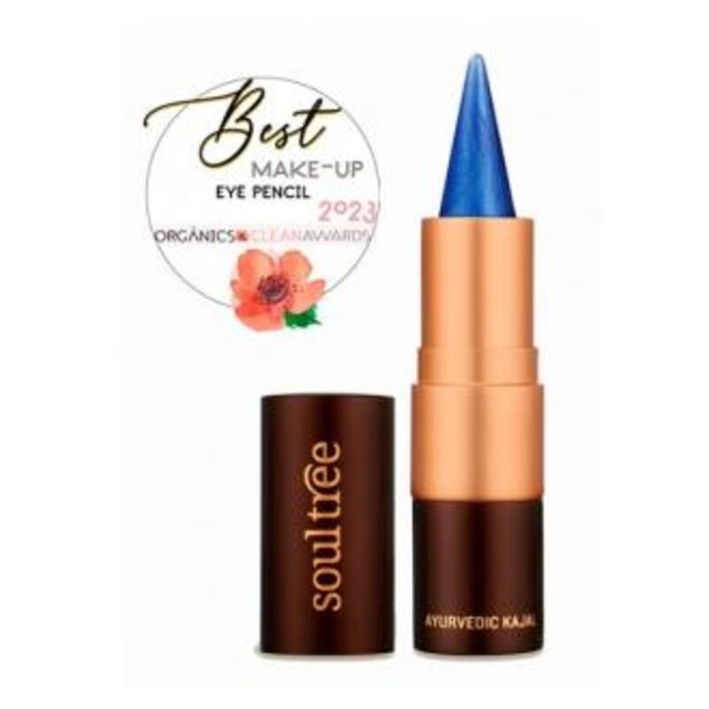 Lápiz de ojos Kajal Azul Índico SOULTREE