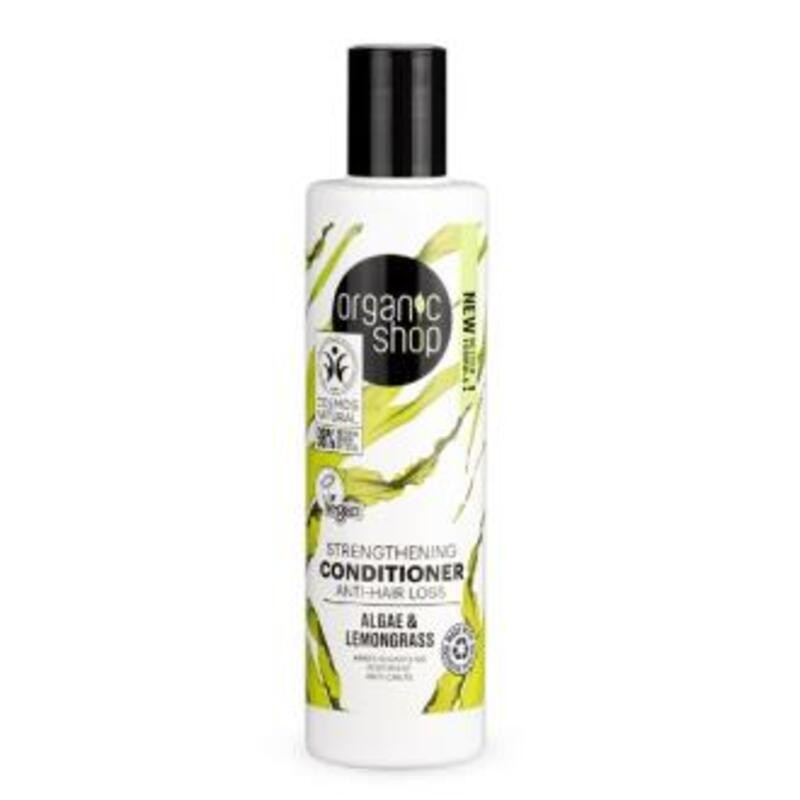 Acondicionador Fortalecedor Algas Citronela ORGANIC SHOP 280 ml