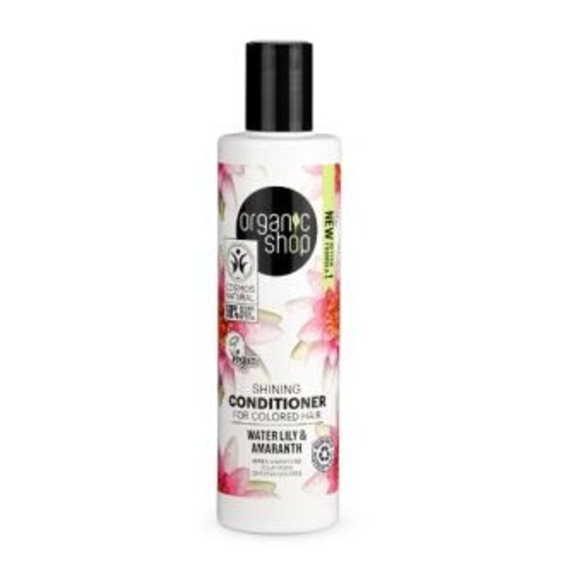 Acondicionador Brillo Nenufar Amaranto ORGANIC SHOP 280 ml