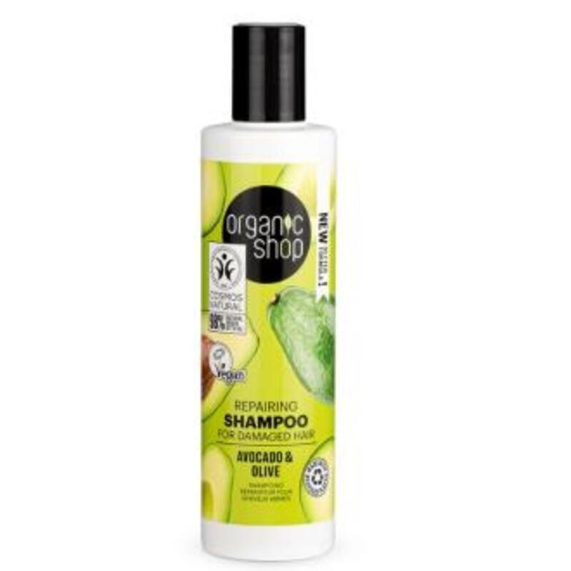 Champú Reparador Aguacate Oliva ORGANIC SHOP 280 ml