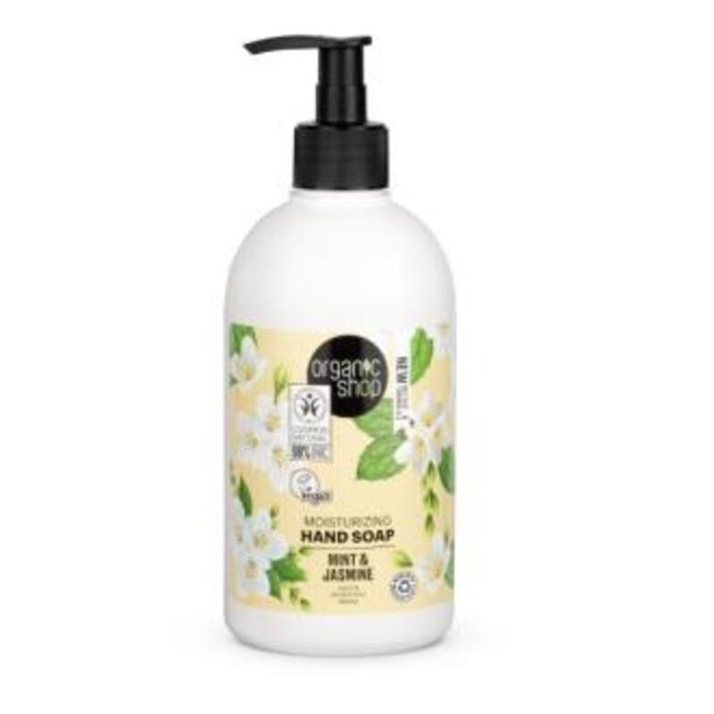 Jabón de Manos Hidratante Jazmín Menta ORGANIC SHOP 500 ml